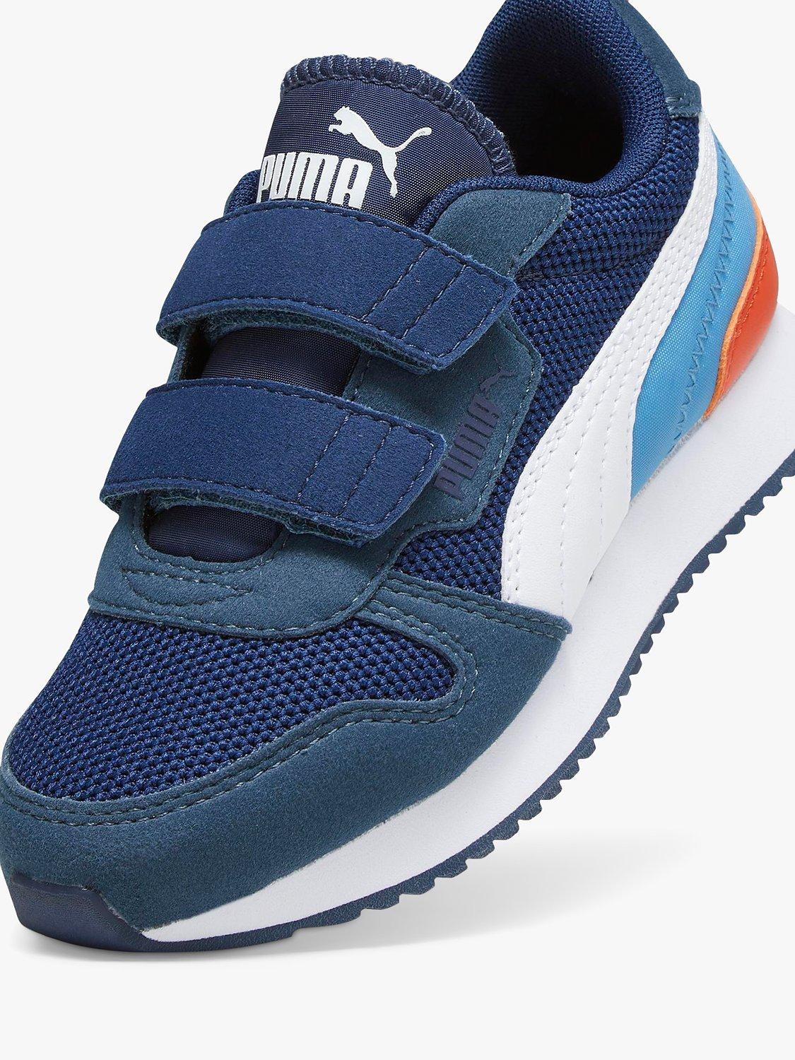 Product image 6 of 6, which shows PUMA Kids' R78 Riptape Trainers, Navy, 1