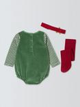 John Lewis Baby Christmas Tree Dress Up Set, Red