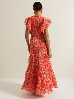 Phase Eight Gaby Floral Maxi Dress, Multi - view 2, Multi