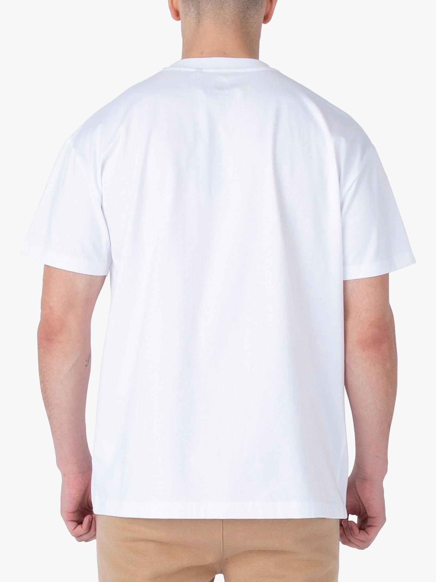Product image 2 of 6, which shows LUKE 1977 Exquisite Relaxed Fit T-Shirt, White, XS
