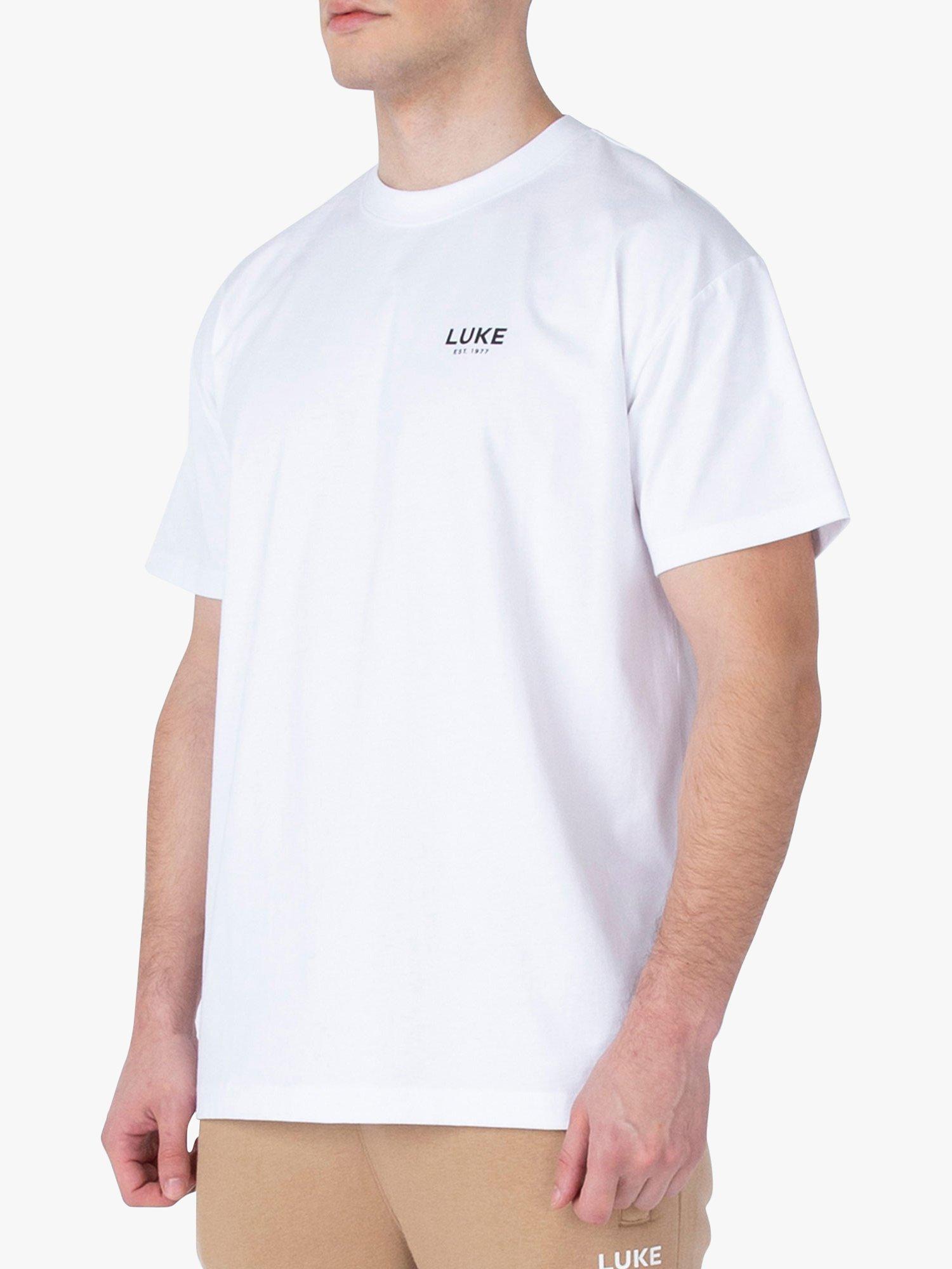 Product image 3 of 6, which shows LUKE 1977 Exquisite Relaxed Fit T-Shirt, White, XS