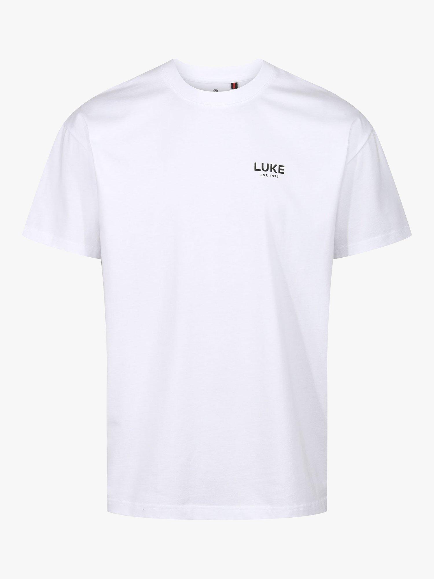 Product image 4 of 6, which shows LUKE 1977 Exquisite Relaxed Fit T-Shirt, White, XS