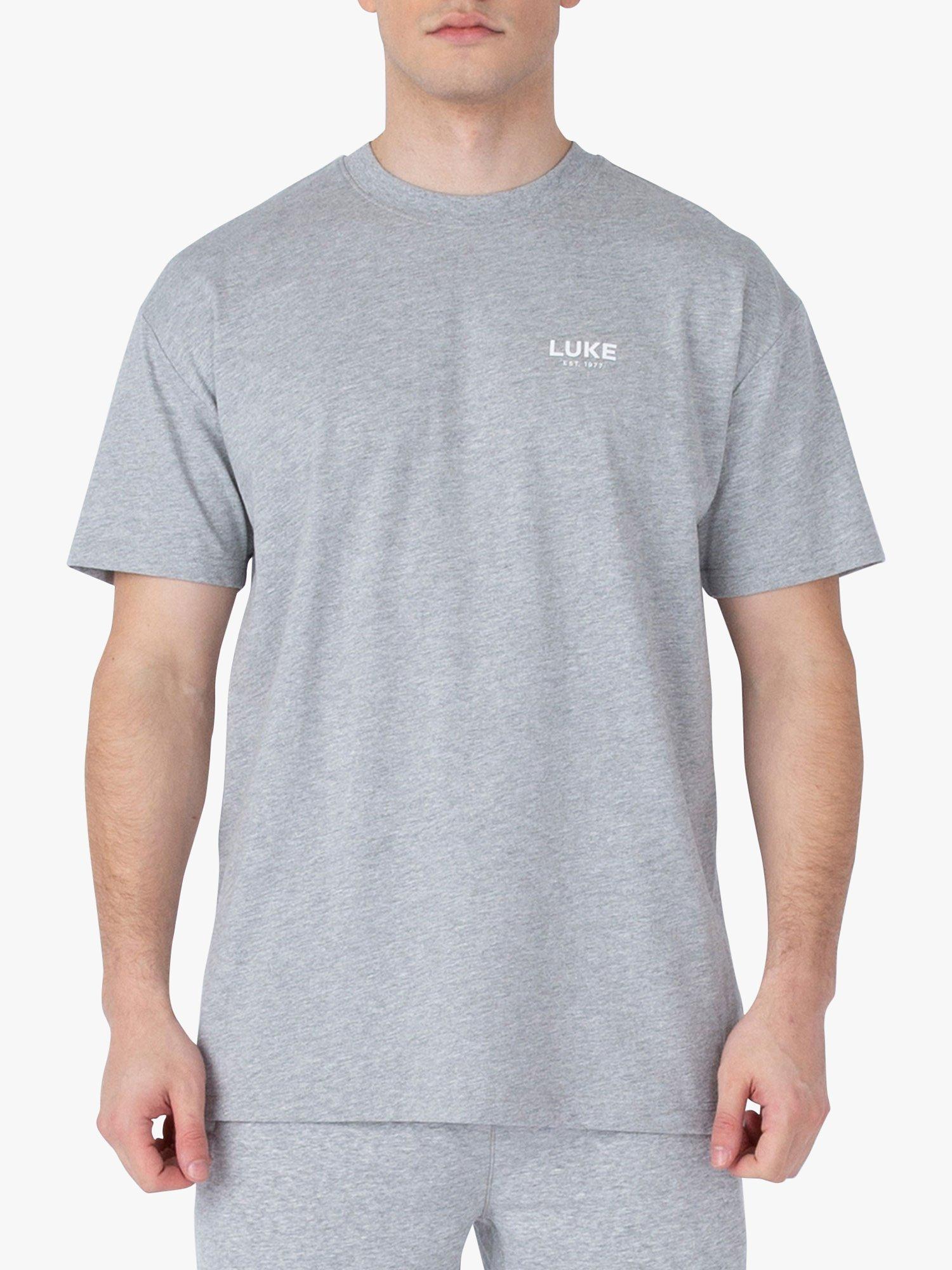 Product image 1 of 6, which shows LUKE 1977 Exquisite Relaxed Fit T-Shirt, Grey, XS