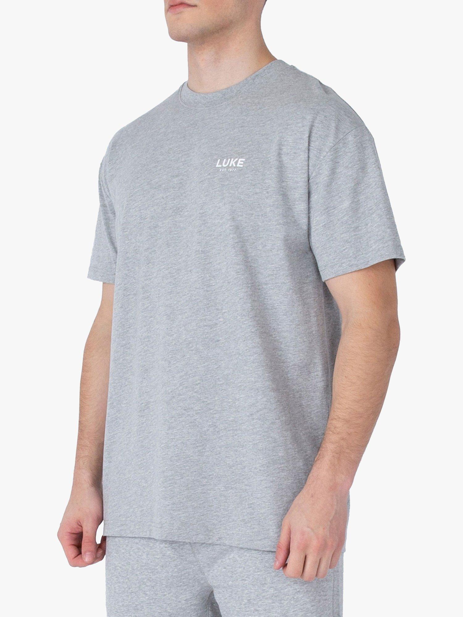 Product image 3 of 6, which shows LUKE 1977 Exquisite Relaxed Fit T-Shirt, Grey, XS