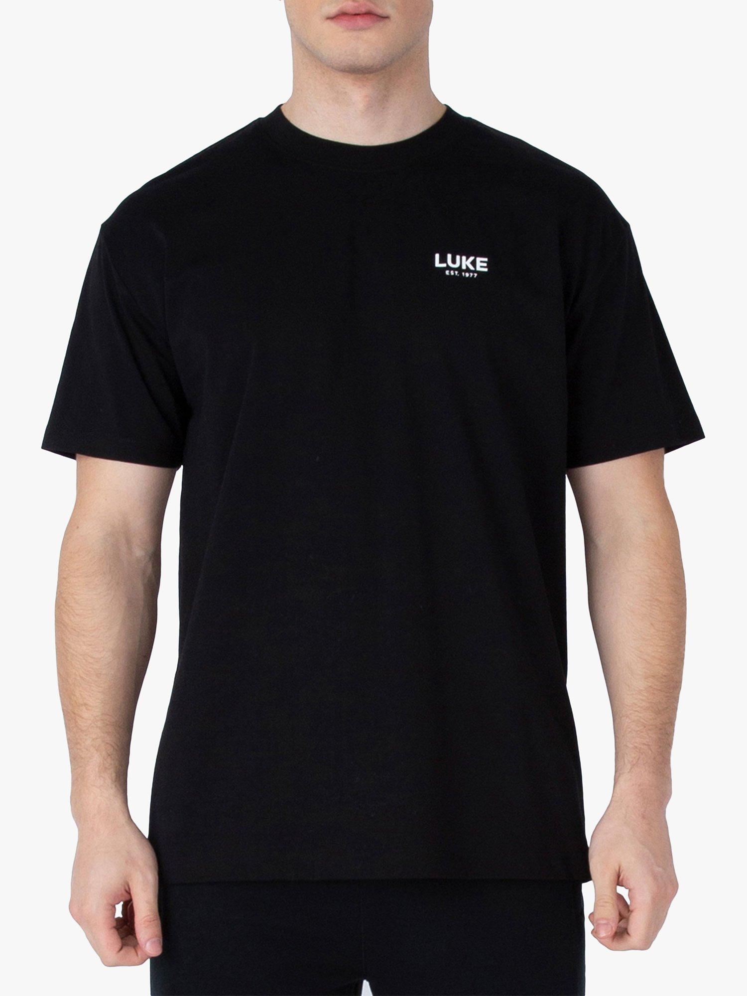 Product image 1 of 6, which shows LUKE 1977 Exquisite Relaxed Fit T-Shirt, Black, XS