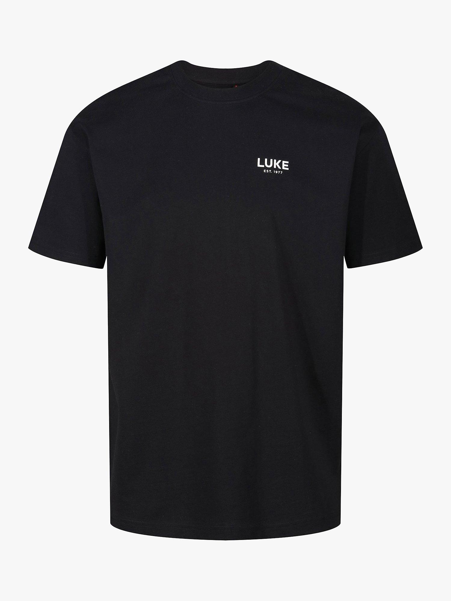 Product image 4 of 6, which shows LUKE 1977 Exquisite Relaxed Fit T-Shirt, Black, XS