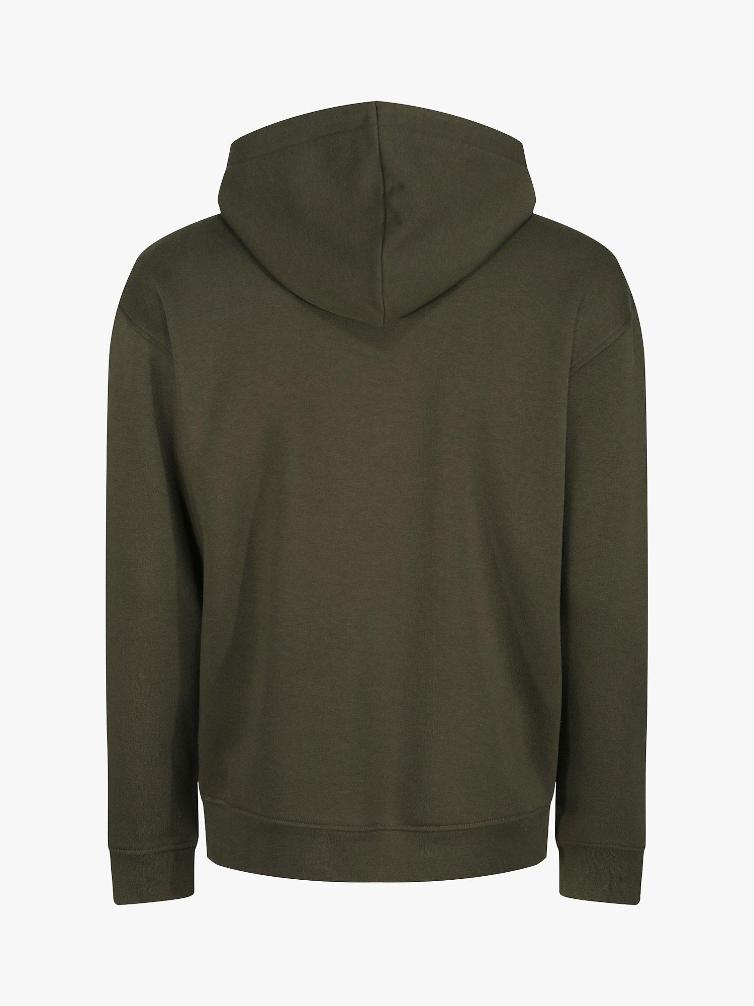 Product image 5 of 6, which shows LUKE 1977 Grand Hoodie, Dark Green, XS