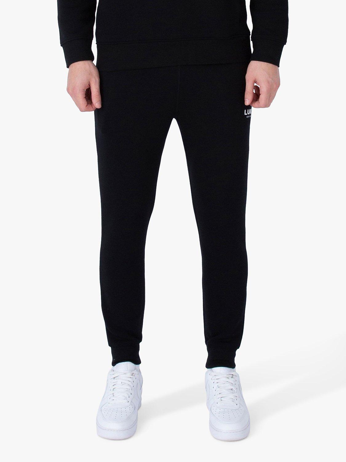 Product image 3 of 6, which shows LUKE 1977 Astonishing Joggers, Black, XS