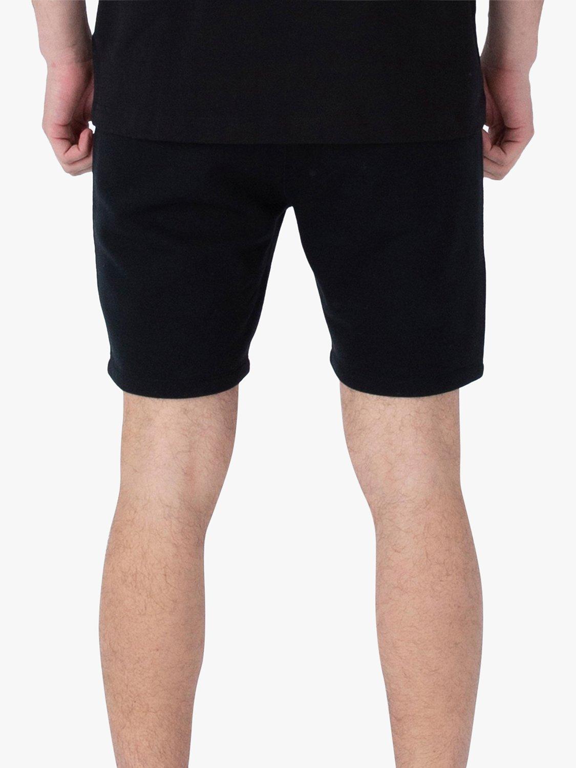 LUKE 1977 Staggering Sweat Shorts, Black, XS