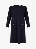 Gerard Darel Stella Button Pocket Dress, Navy