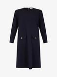 Gerard Darel Stella Button Pocket Dress, Navy