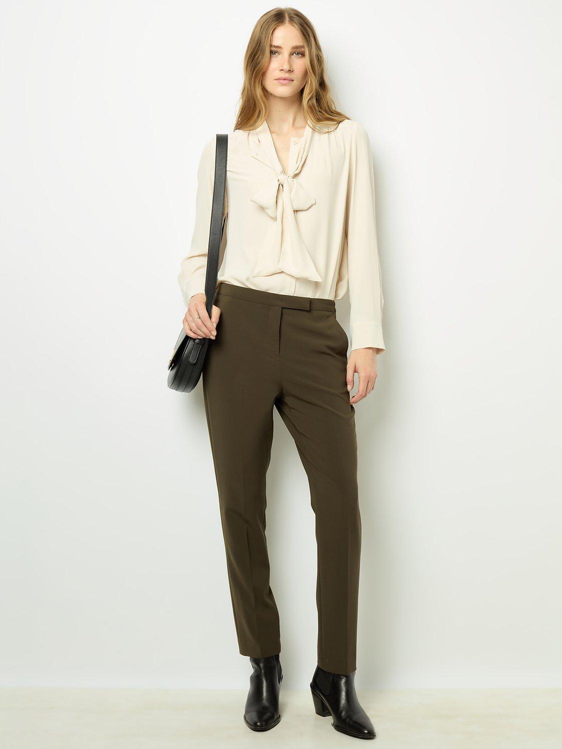 Gerard Darel Nea Slim Fit Trousers, Khaki