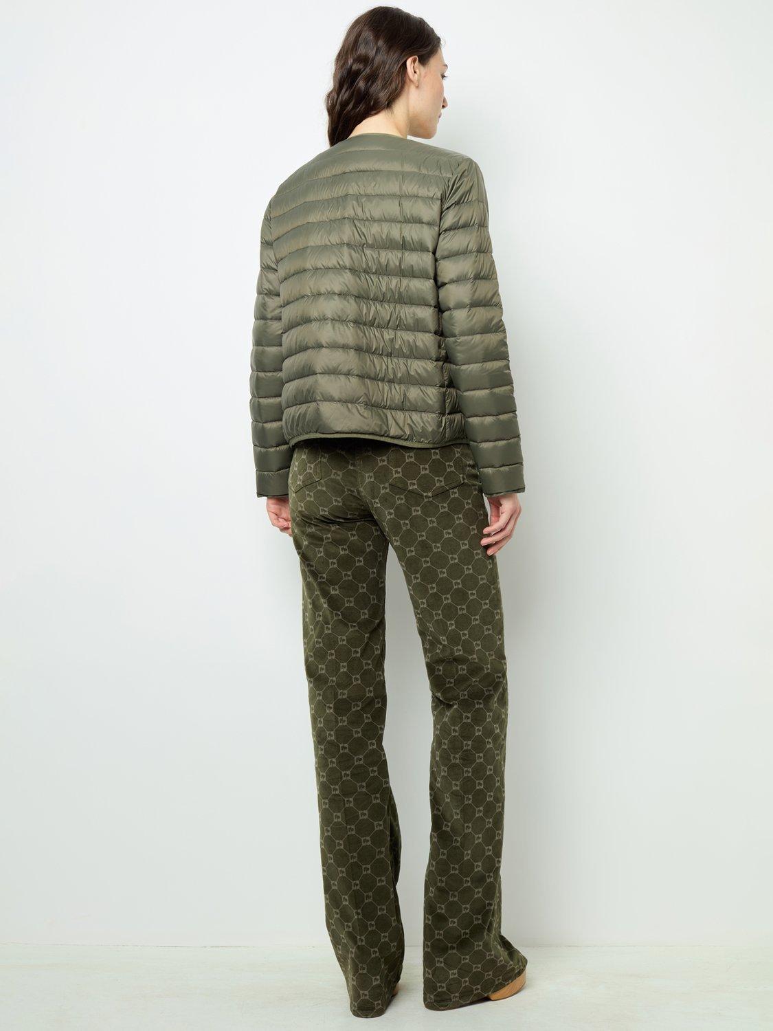 Product image 3 of 6, which shows Gerard Darel Letitia Padded Jacket, Khaki, 10