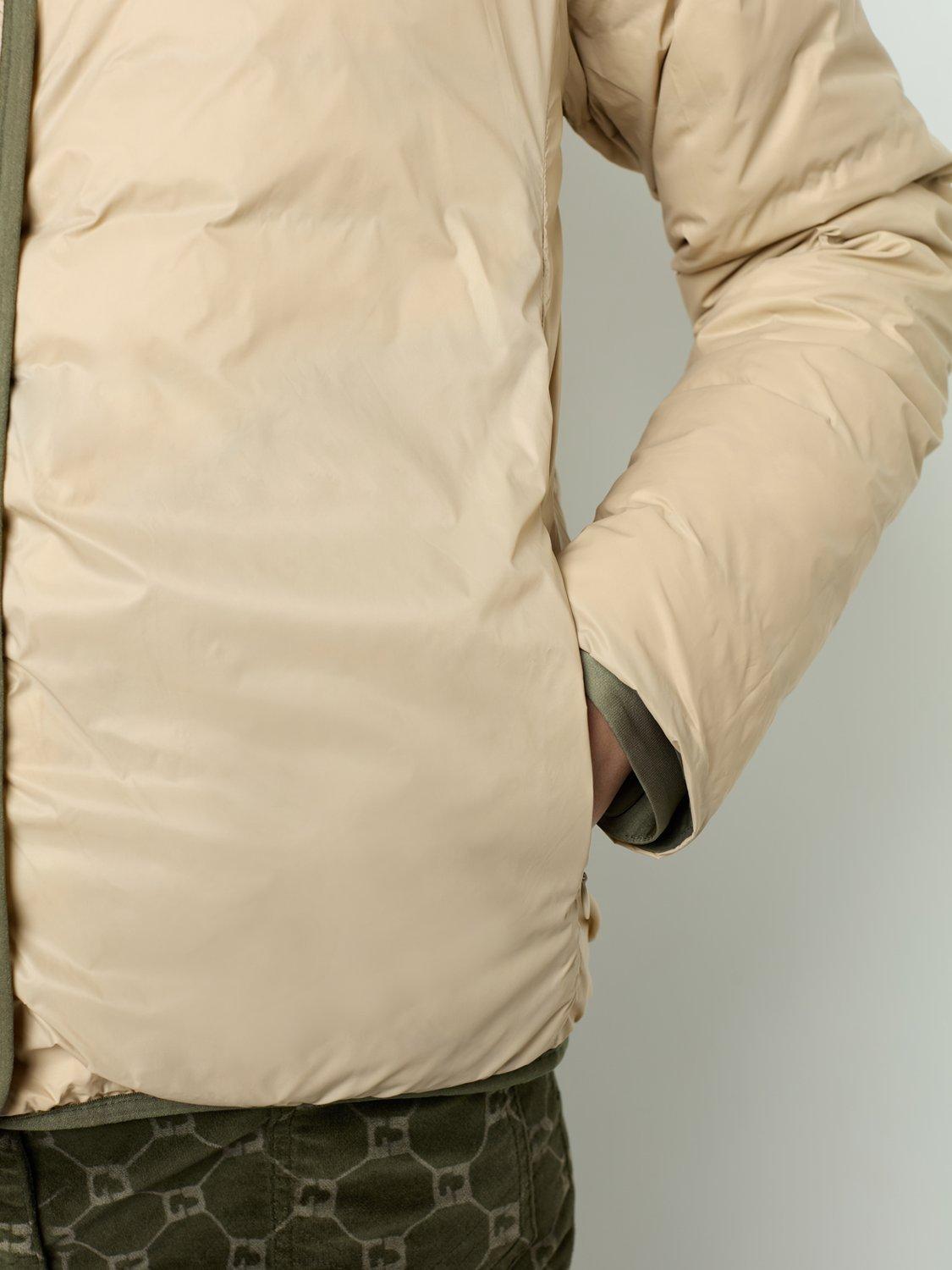 Product image 6 of 6, which shows Gerard Darel Letitia Padded Jacket, Khaki, 10