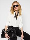 Gerard Darel Beata Silk Blend Shirt