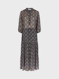 Gerard Darel Sabahe Floral Dress, Navy