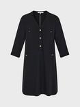 Gerard Darel Sidonie Button Dress, Black