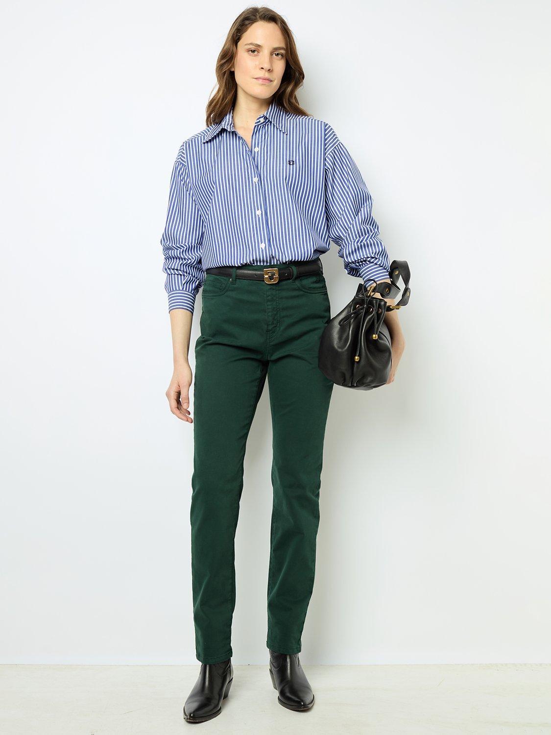 Gerard Darel Naouell Slim Fit Jeans, Green