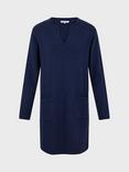 Gerard Darel Sofia Wool Cashmere Jumper Dress, Navy