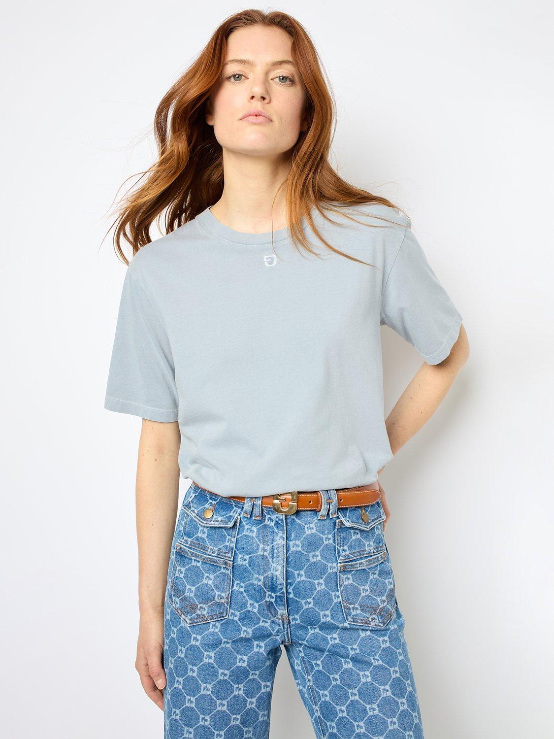 Gerard Darel Azemia Cotton T-Shirt