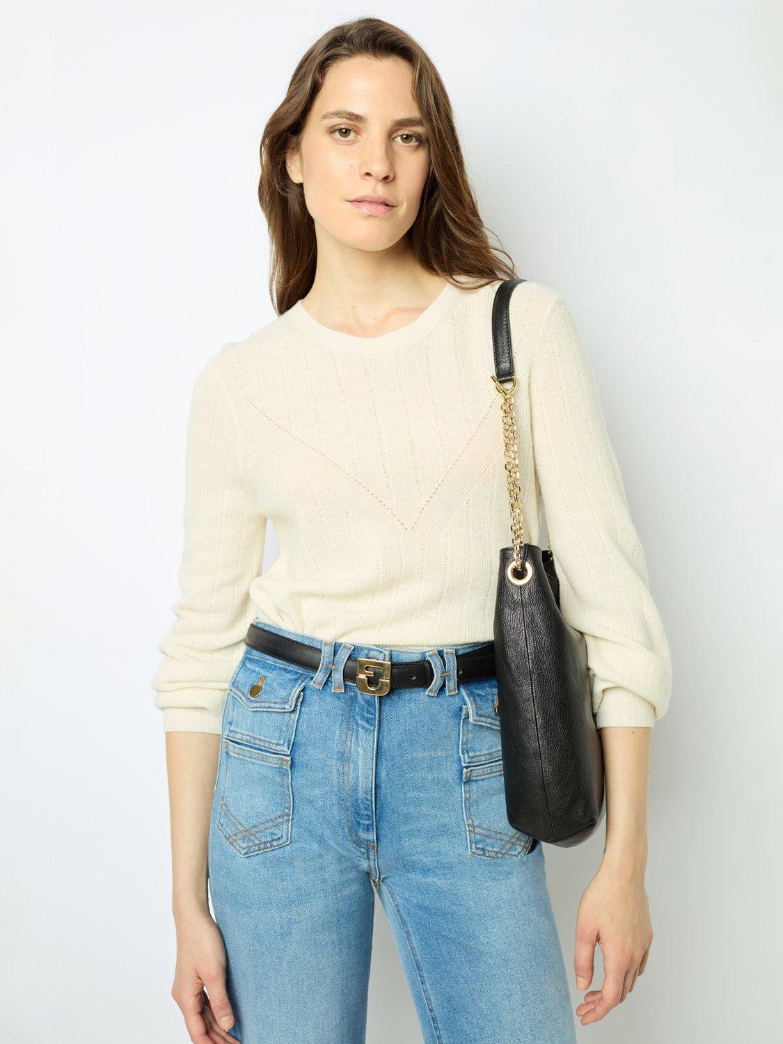 Gerard Darel Janine Wool Jumper, Ecru