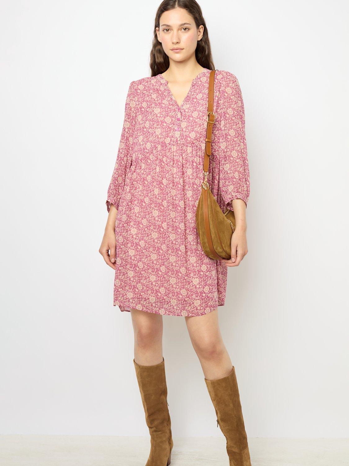 Gerard Darel Sergette Floral Dress, Pink