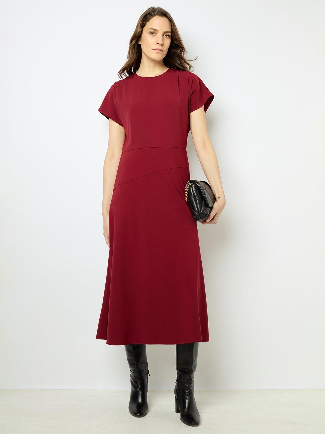 Gerard Darel Sergina Midi Dress, Red