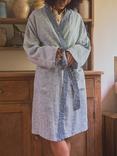 Piglet in Bed Morris & Co. Inky Fingers Linen Robe