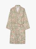 Piglet in Bed Morris & Co. Ernest Linen Robe, Multi