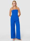 Closet London Strapless Wide Leg Jumpsuit, Blue