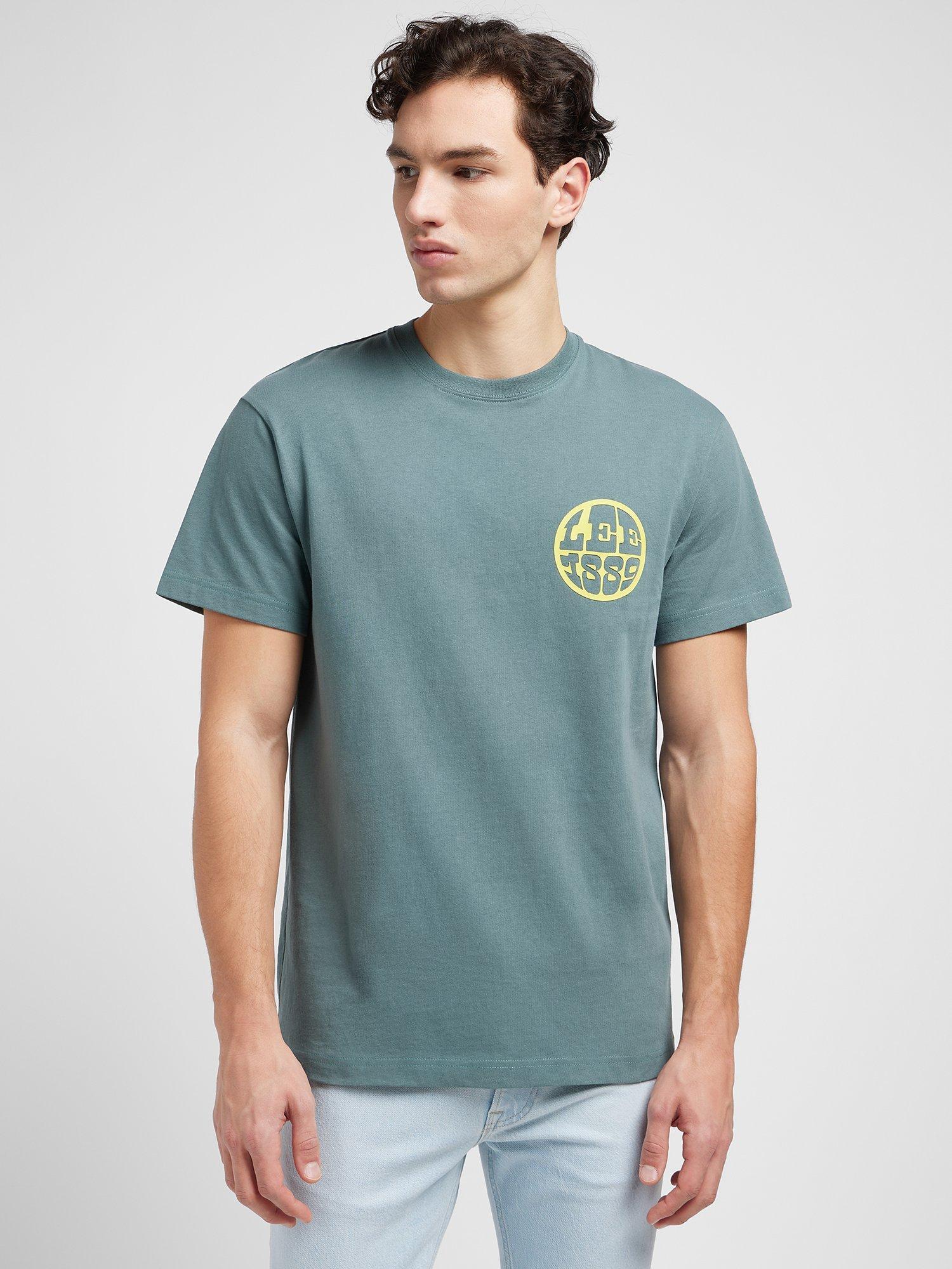 Lee Short Sleeve Relaxed T-Shirt, Green