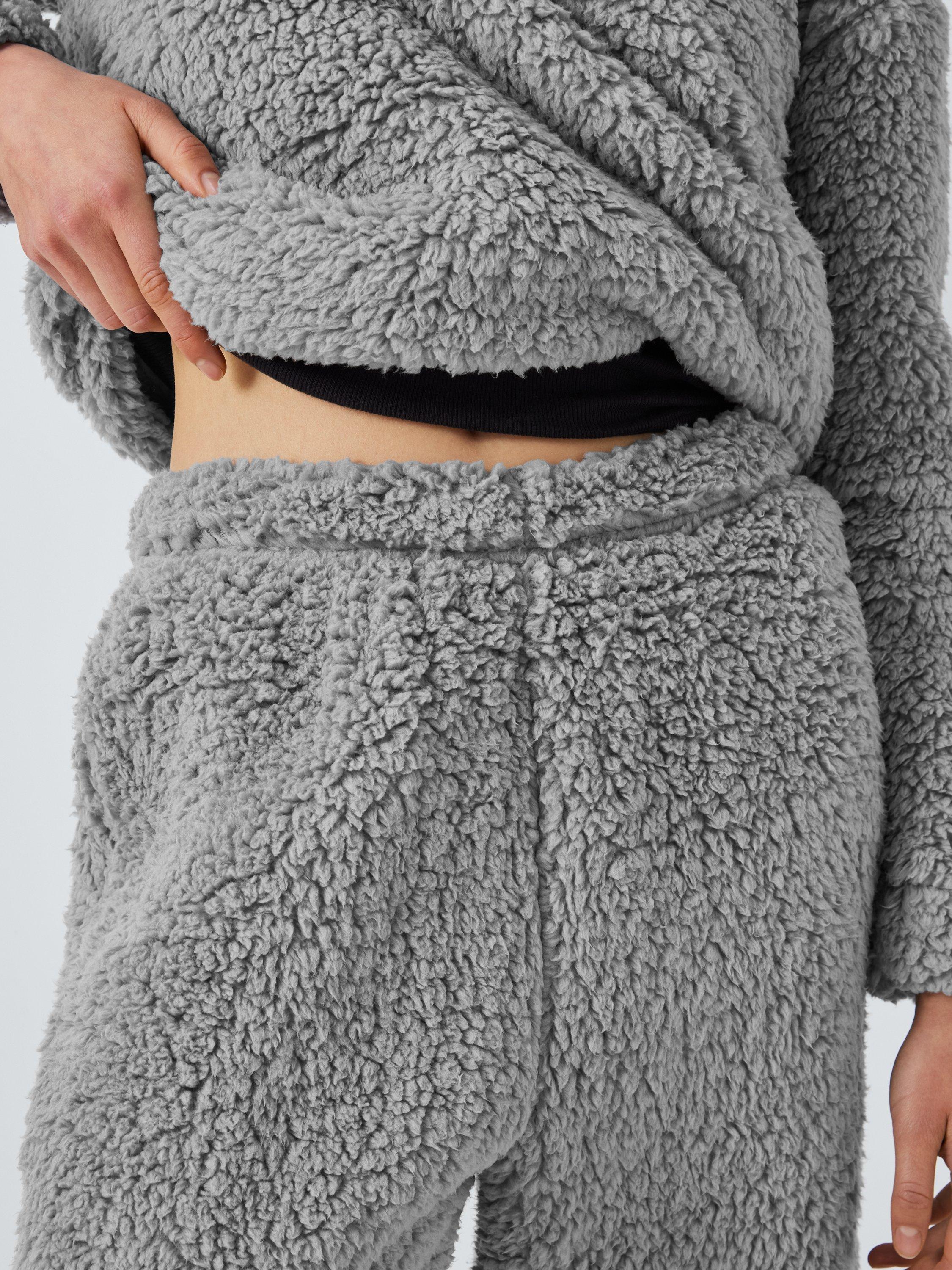 John Lewis Borg Fleece Lounge Set Microchip