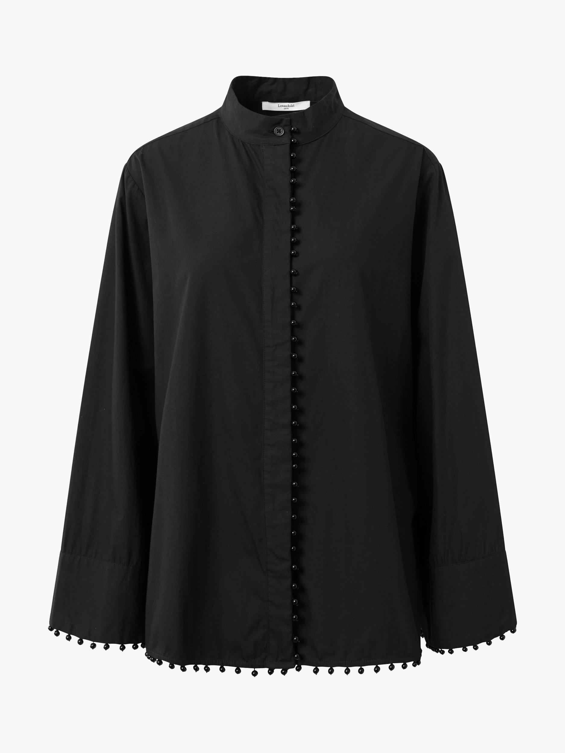 Lovechild 1979 Himari Beaded Shirt, Black