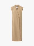 Lovechild 1979 Alaia Long Vest, Sand