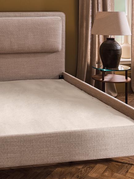 Vispring Wool Mattress Pad for Bed Frames - view 2, White