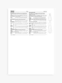 Simplicity Misses' Dresses Sewing Pattern, S9946 - view 2, Multi