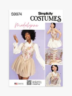 Simplicity Misses' Corsets Sewing Pattern, S9974, Multi