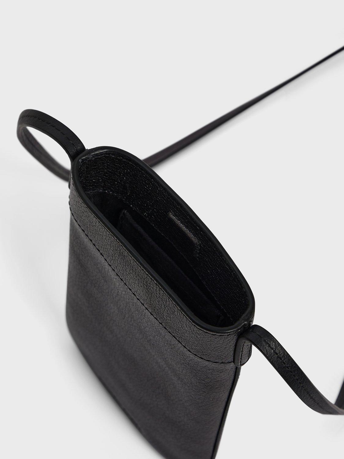 Product image 4 of 4, which shows Gerard Darel Lady Phone Leather Bag, Graphite