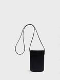 Gerard Darel Ladyphone Leather Bag, Black