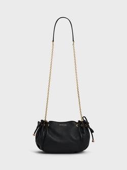 Gerard Darel Le Mini 24 Leather Bag, Black