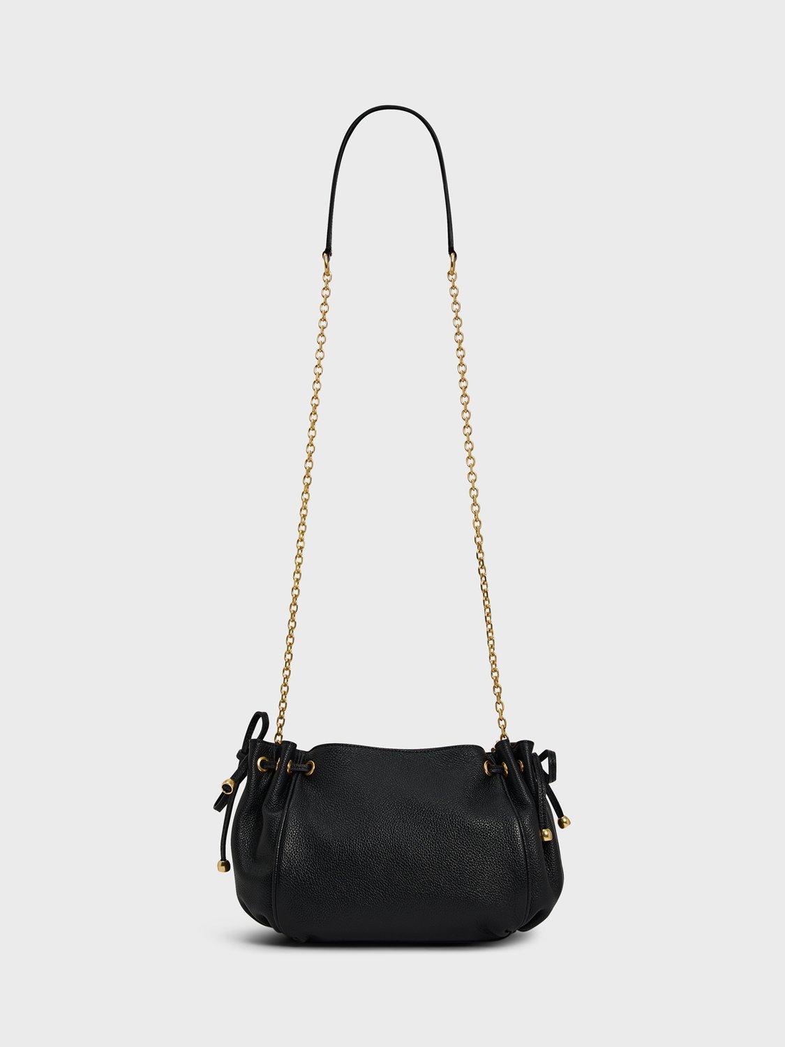 Product image 2 of 4, which shows Gerard Darel Le Mini 24 Leather Bag, Black