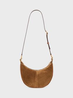 Gerard Darel Le Suzanna Suede Bag, Amber