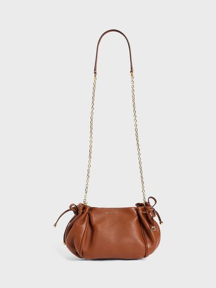 Gerard Darel Le Mini 24 Leather Bag, Tan