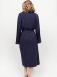 Cyberjammies Taylor Jersey Dressing Gown, Navy