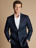 Charles Tyrwhitt Tailored Fit Wool Suit Jacket, Denim Blue