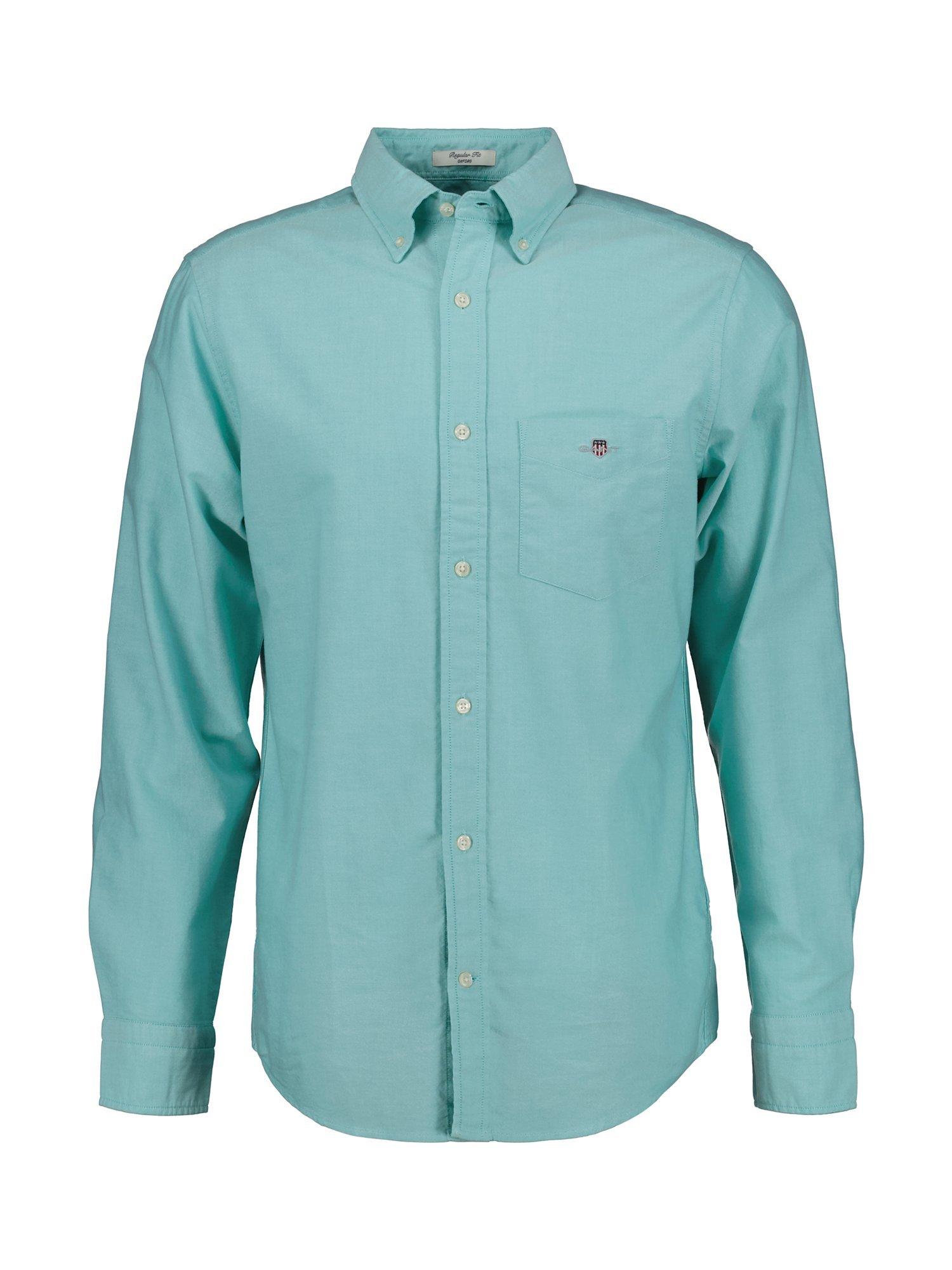 GANT Cotton Oxford Shirt, Mint Green, XXL