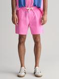 GANT Draw Cord Cotton Shorts, Sachet Pink