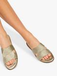 KG Kurt Geiger Rose Sliders, Gold