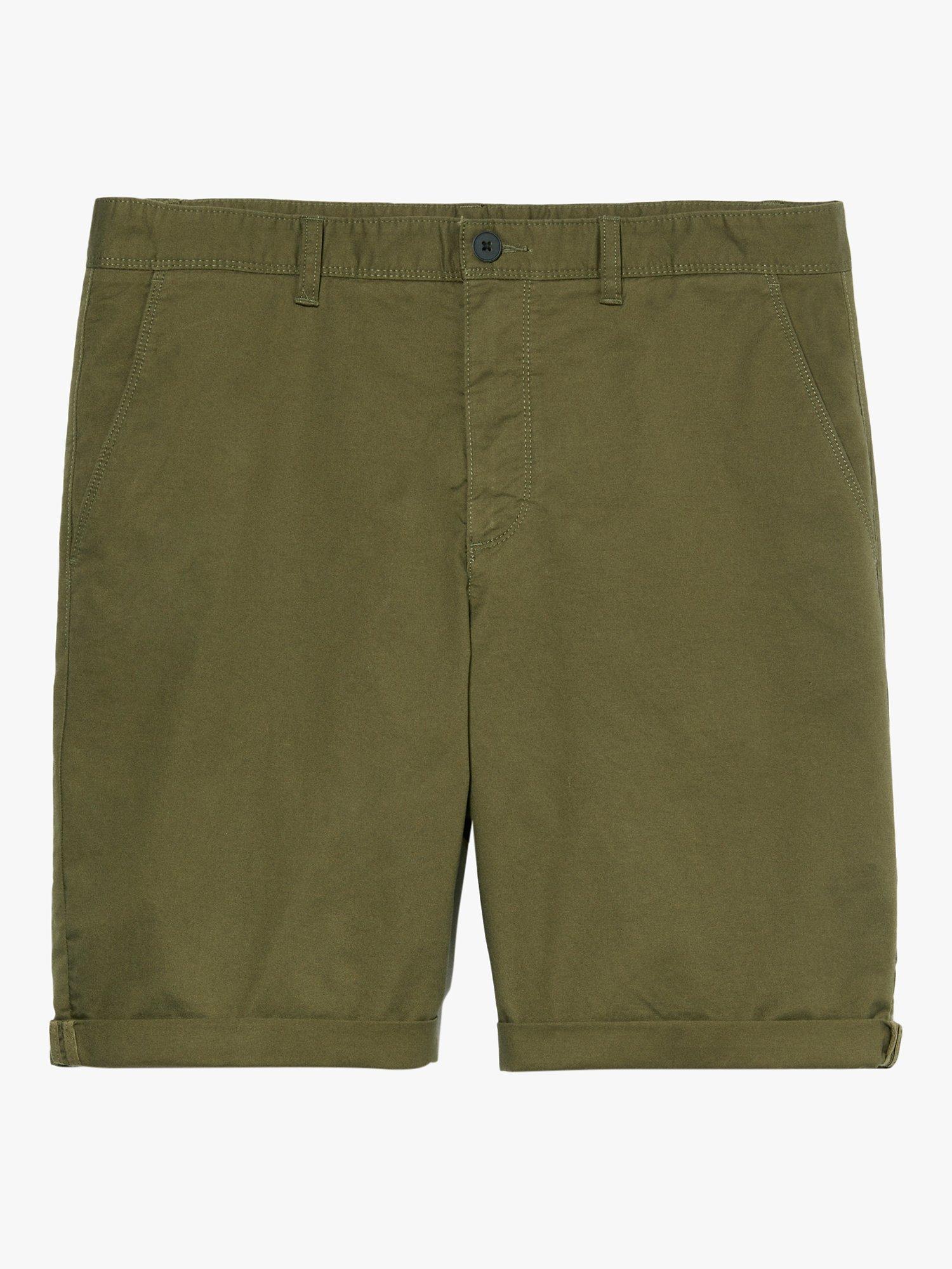 Product image 5 of 5, which shows SISLEY Slim Fit Bermuda Shorts, Green, 30