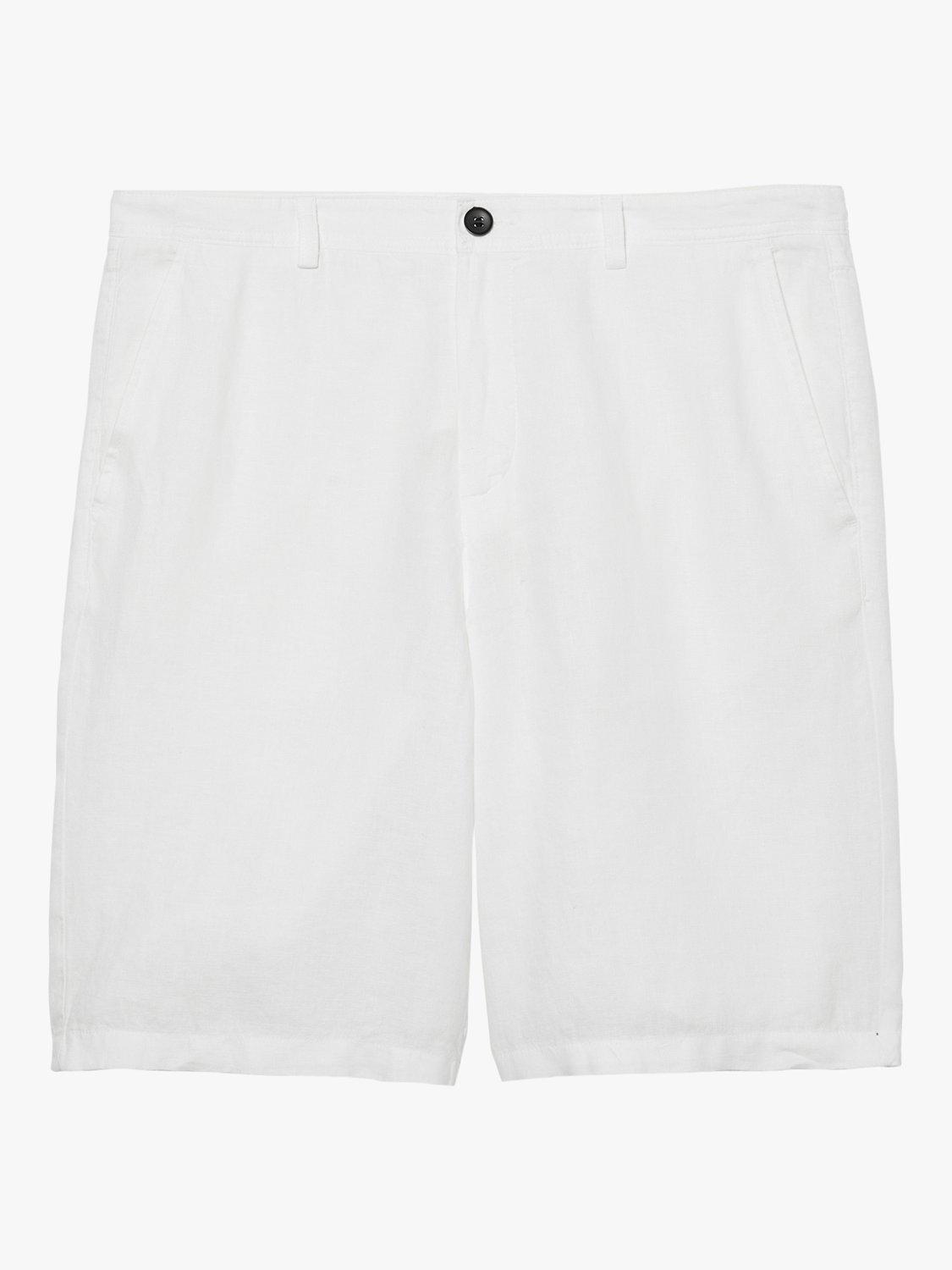 Product image 5 of 5, which shows SISLEY Linen Bermuda Shorts, White, 30